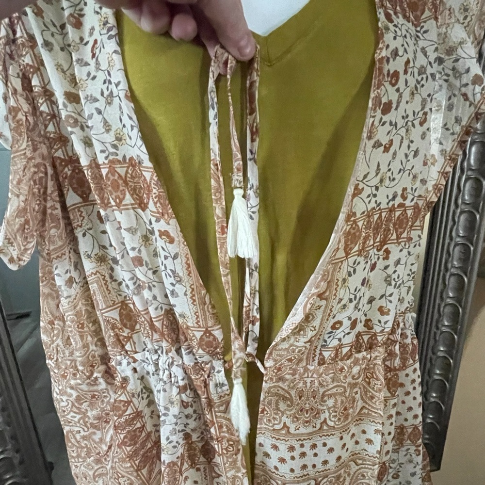 Davi & Dani Open Komono in Plus 3X + Drawstring and Pockets NWOT - Picture 12 of 17